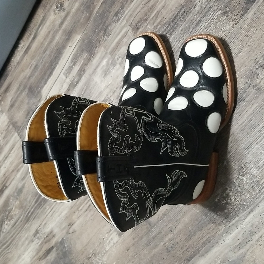 Tin Haul Polka Dot "Glowka Dot" Boots